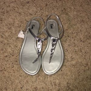 Silver Sandals